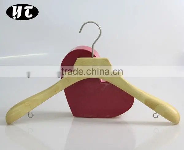 HA793 thick bamboo coat hanger