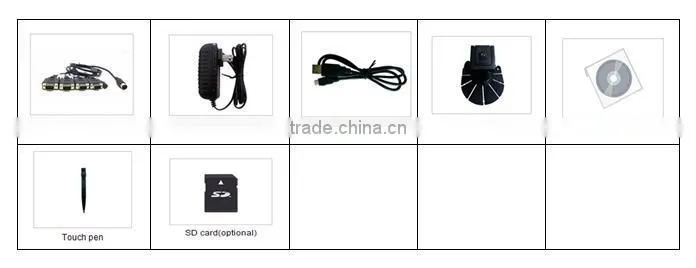 7inch Embedded rugged IP65 industrial touch panel PC with WinCE OS, WIFI, GPS