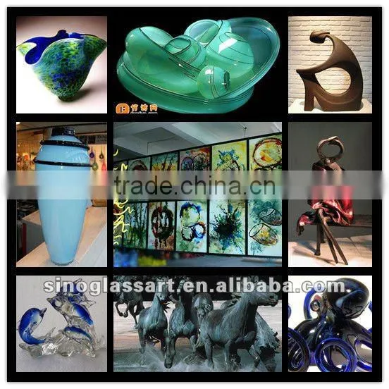Unique Decorative Art Glass Vase