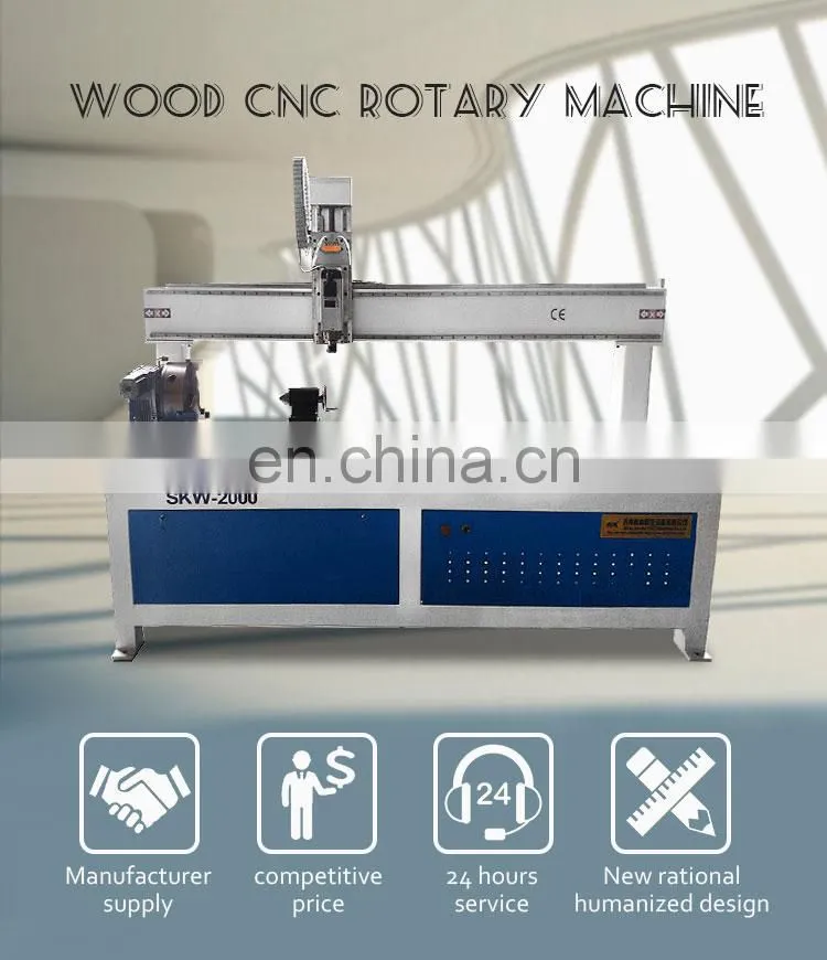 SENKE CNC Cutter Wood CNC Rotary Machine Engraving Machine