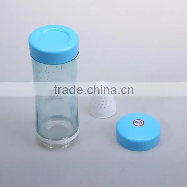 0.3L A variety of color plastic sport water bottle