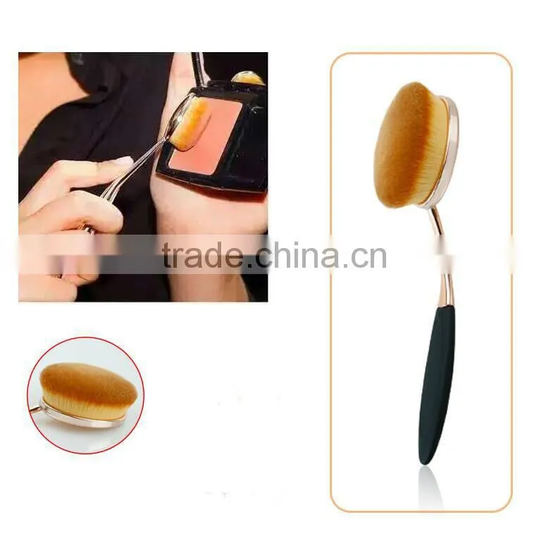 Toothbrush type 10pcs makeup brush kit