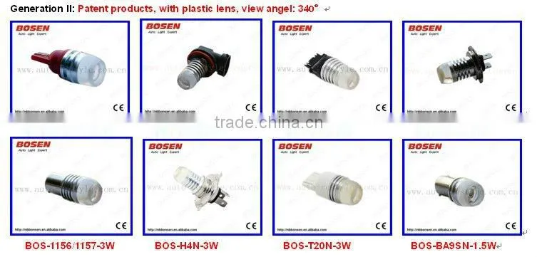 new type T10 5W cree auto led light signal light no errors no flickers
