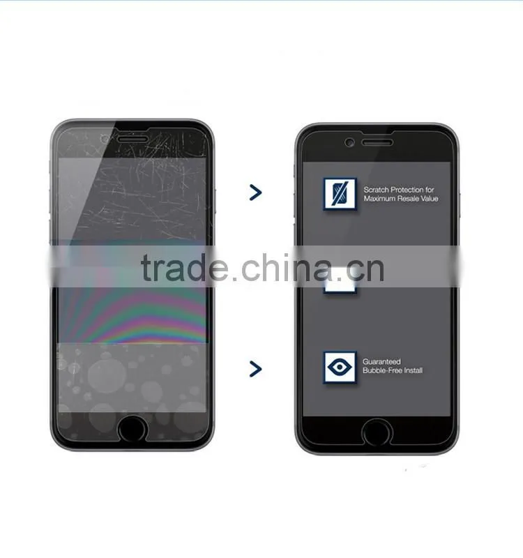 Scratch Resistant Anti Fingerprint Coating Tempered Glass Screen Protector for Sony Xperia Z4