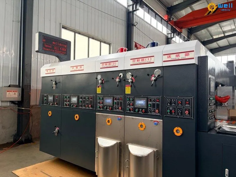 flexo printing slotting machine