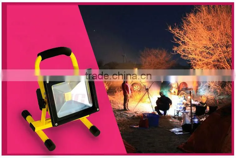 fashion design 50w led rechargeable flood lighting and led working light with high lumen