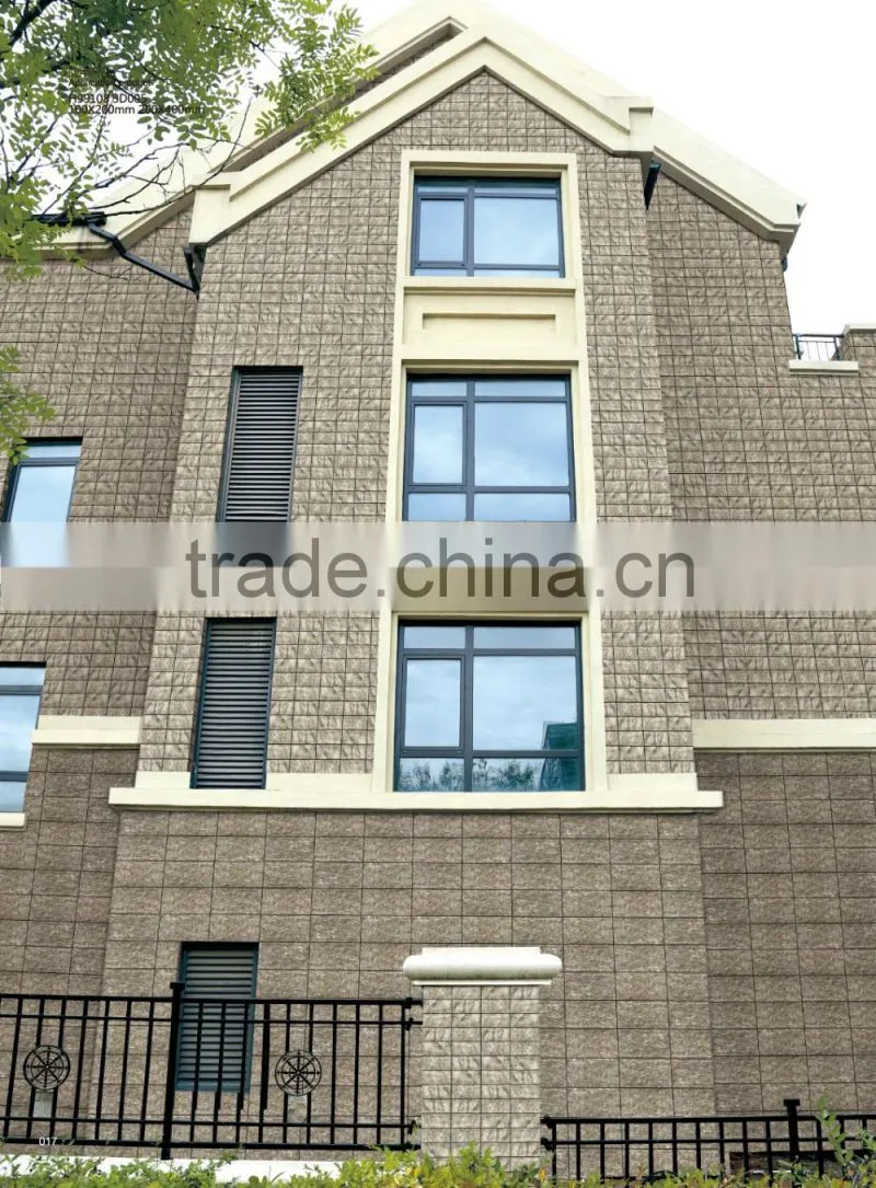 cheap 3D colored exterior decorative wall tiles houson tiles
