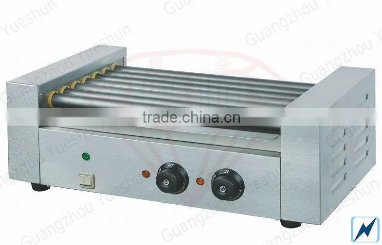 All stainless steel roller hot dog machine