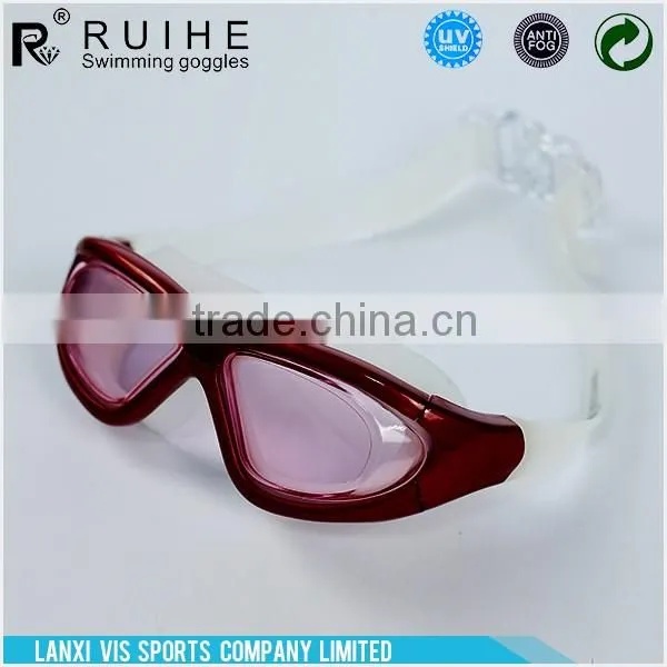 New coming super quality customized logo swimming glasses fast delivery