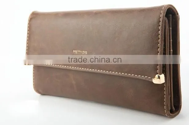 Vintage leather women wallet