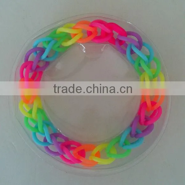 multi colored woven bracelets