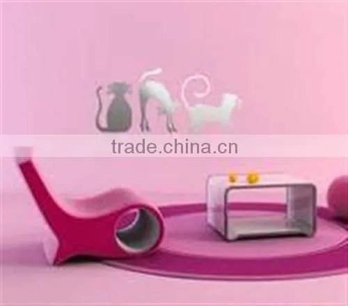 2012 hot sale wall decorative Mirror sticker