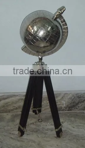 Cast aluminium decorative Globe