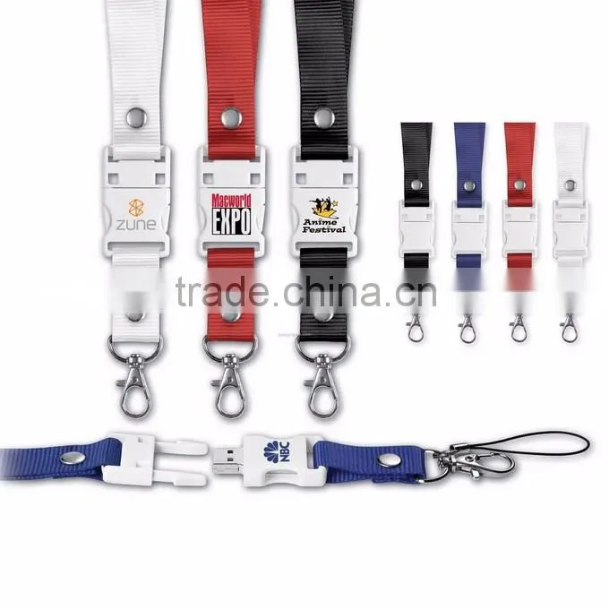 Cheap Silver Gray Usb Flash Drive Lanyard Keychain
