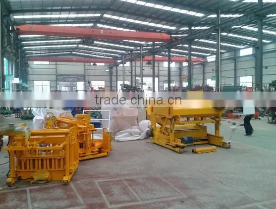 Hot selling brick machine concrete hollow interlocking block making machine