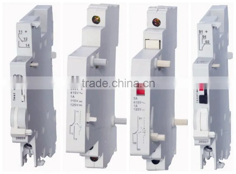 2014 Best Selling Circuit Breaker Auxiliary Switch,OF circuit breaker auxiliary contact & SD remote alarm contacts