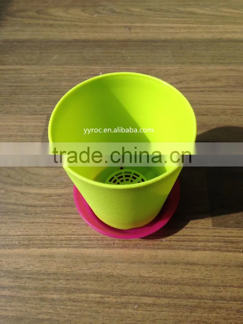Modern mini plastic flower pot