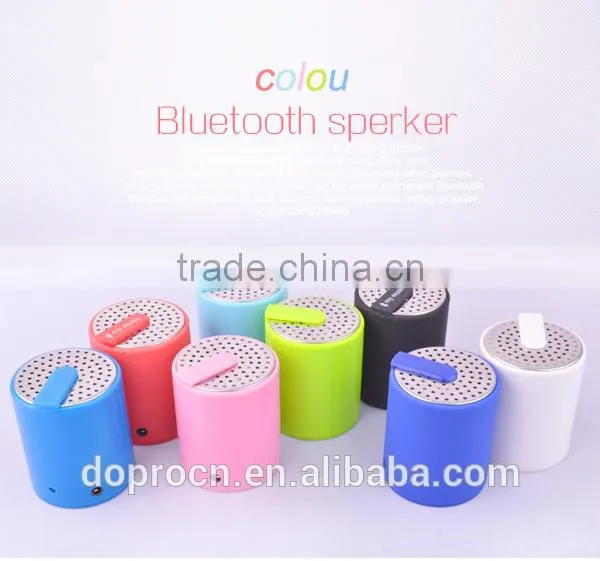 Best gift colorfull portbale mini wireless bluetooth speaker for smart phone