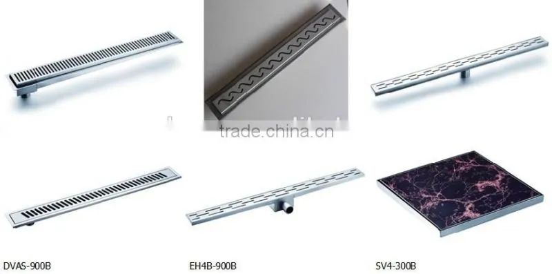 Audemar D Series Stainless Steel 304 Framed Grills Drain With Center Outlet