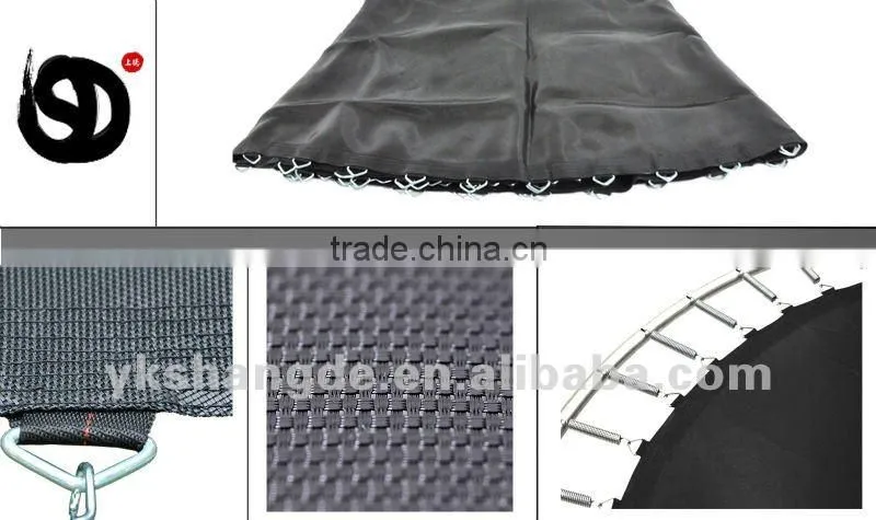 Hot sale fitness equipment large trampolines bed design for bodybuilding