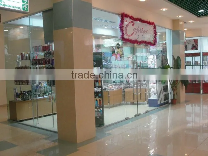 Hot sale !!! 2013 canton fair show glass partition wall from engineer company with TUV approval