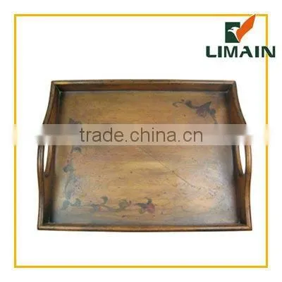 wooden tray