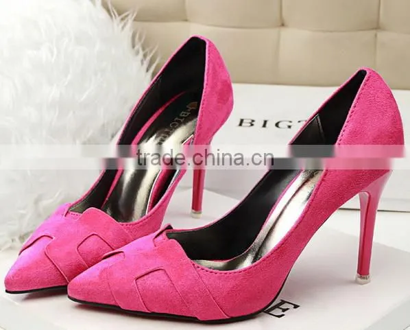 latest ladies korean high heel shoes for girls