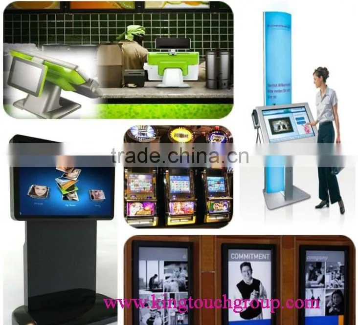 2016 Hot sale Industrial Open Frame 27 Inch SAW Touch Screen Monitor