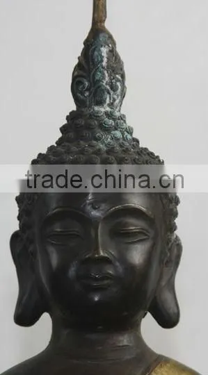 Chinese Antique Copper Thailand Buddha
