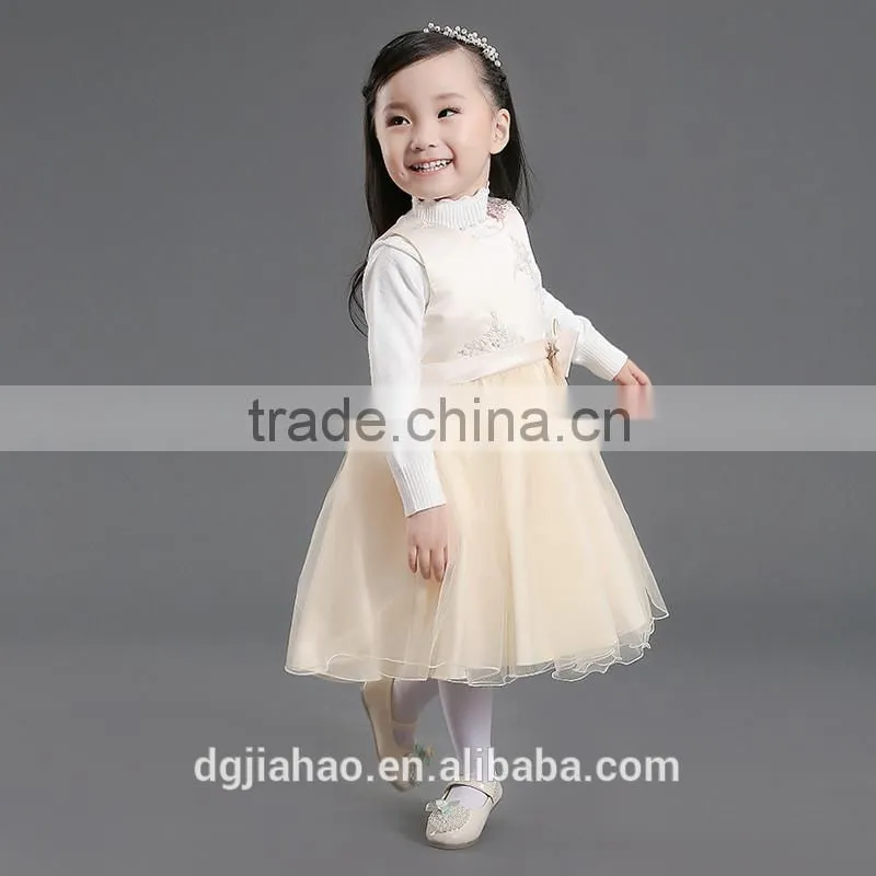 Wholesale best-selling new design sleeveless puffy child princess dress 4-12y