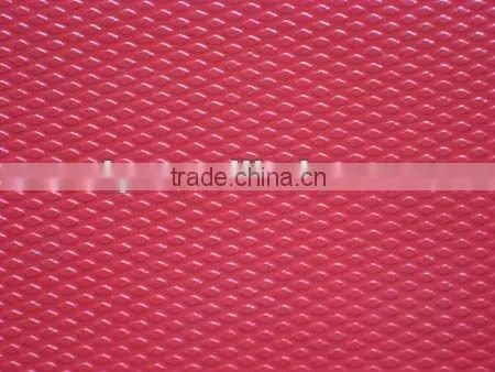 PE/PVDF coated embossed aluminum coil for signboard