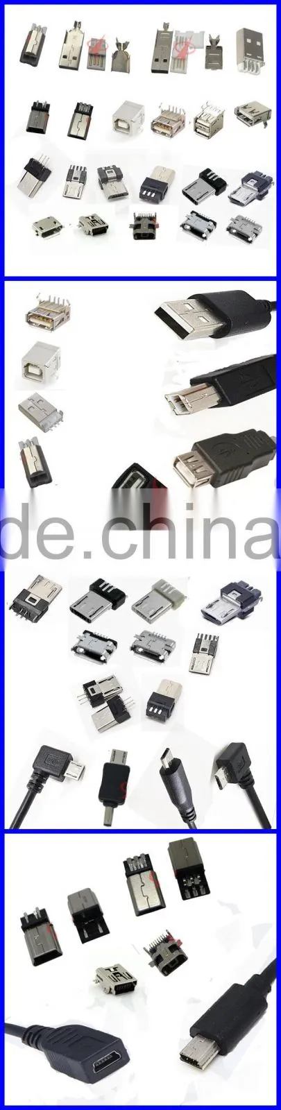 OEM quality right angle micro/usb cable