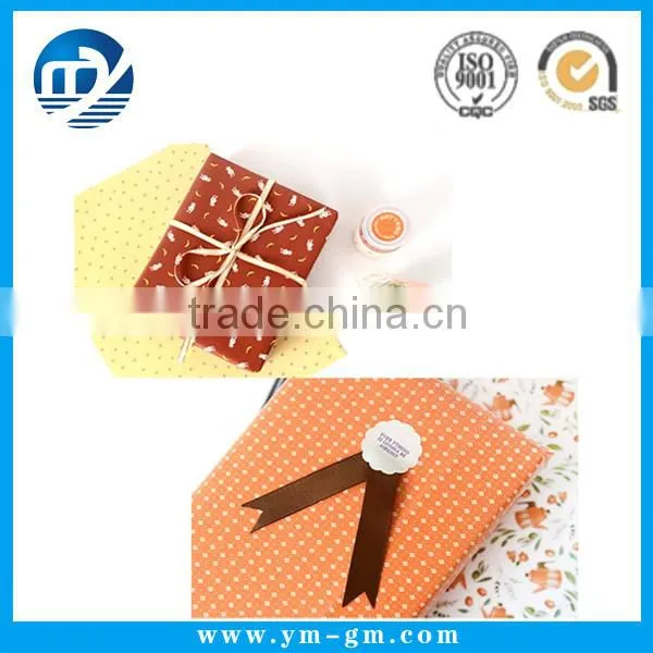 Customized printed wrapping paper gift wrapping paper