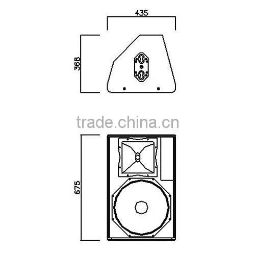 15 Inch New Style Speaker/Two-Way Coaxial Loudspeaker-BS15