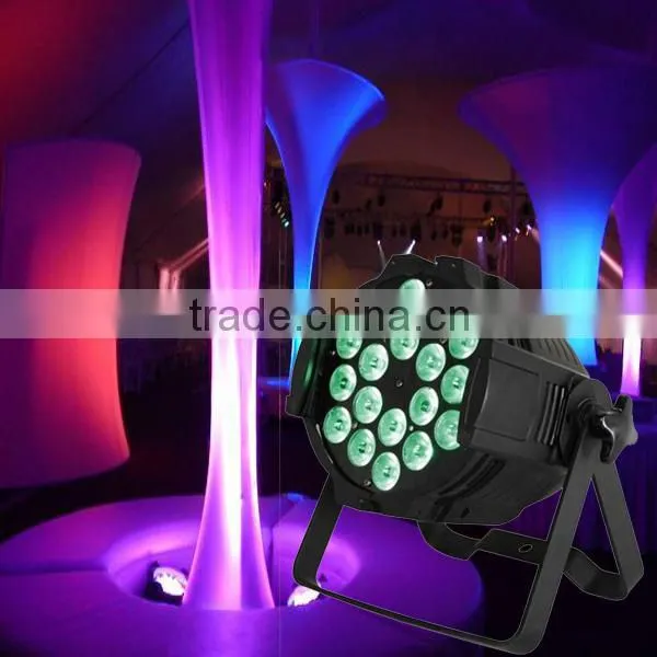 Carnival stage light 18pcs led indoor led uplighting