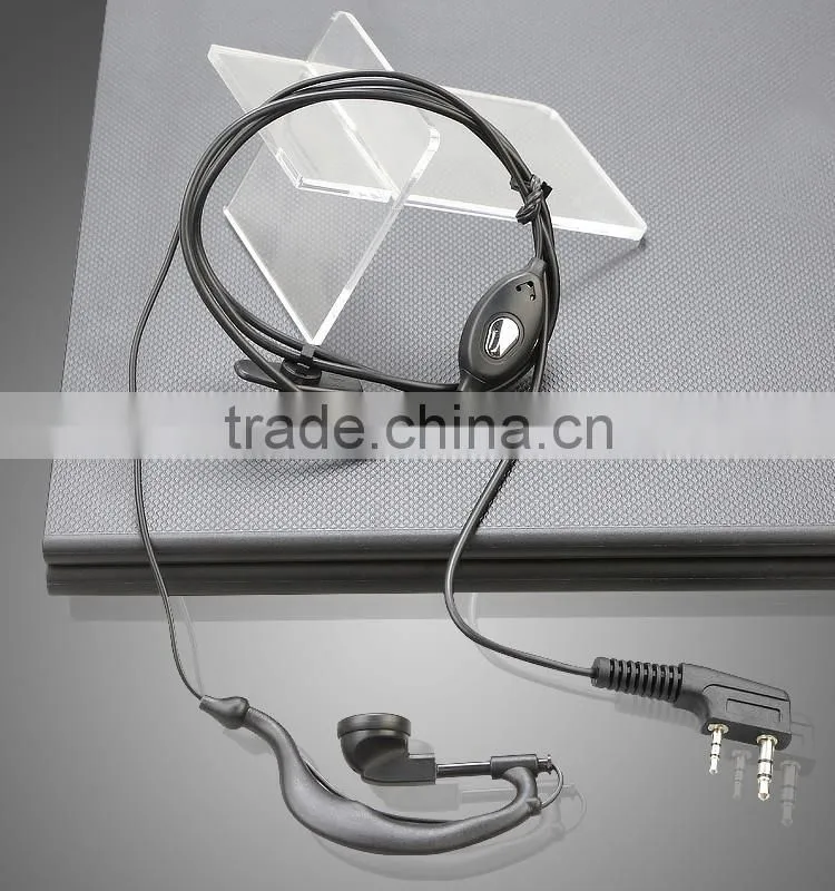 Walkie talkie vox Headphones 3.5mm 2Pin K-Type Transceiver headset TS-E007