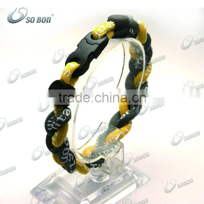 Titanium baseball sport bracelet (GT-038)