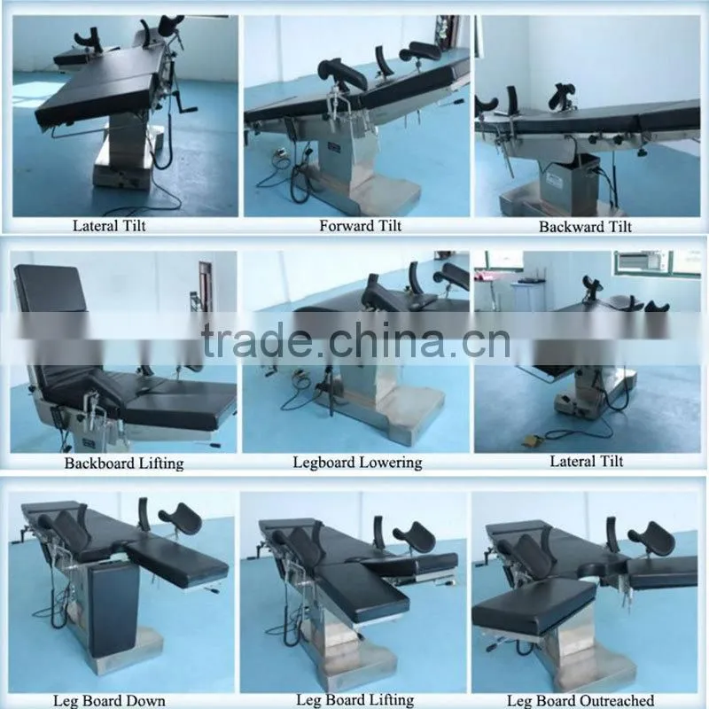 Easy Operated Operating Table, Electric Operating Table, Surgical Operating Table