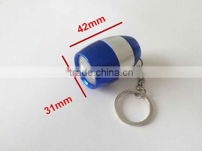 mini led flashlight keychain hand torch, led keychain flashlight keyring torch, wholesale led promotional flashlight