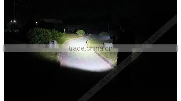 GOREAD Y50 Black Aluminum High bright rechargeable 1000lum T6 flashlight search light