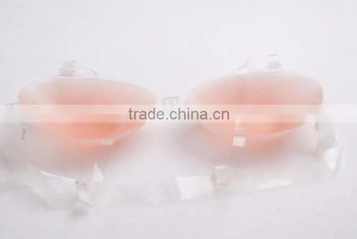 Customized Cheap Nude Ladies Sexy Fashion Seamless Bra With Clear Transparent Straps