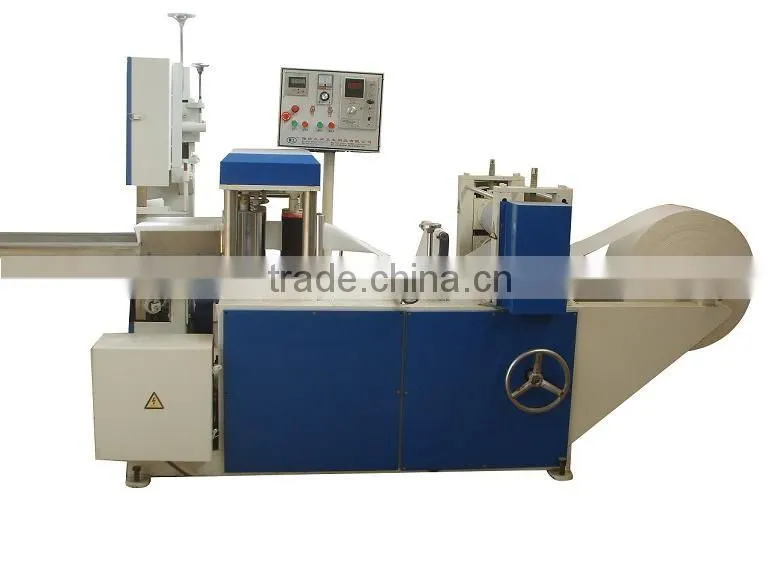 Napkin paper machine/cutting machine and packing machine