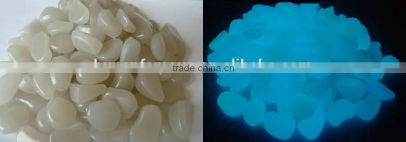 glow pebbles,glow in the dark pebbles