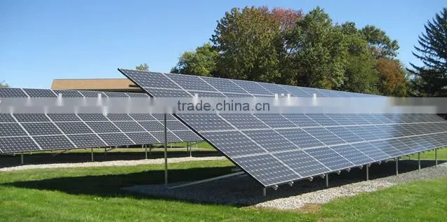 Steel-Strong Solar Ground Mounting System,C Channel Steel Ground Mounting System