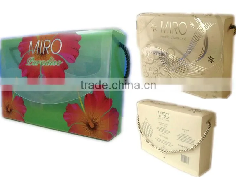 custom pp clear soft plastic folding shoe box