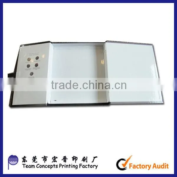 high quality foldable chocolate cardboard packaging box