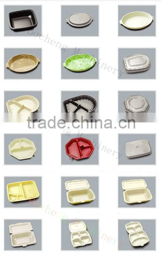 thermoforming machine to make PP lunch box ,lunch trays