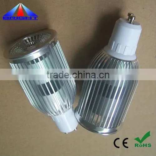 Dimmable 220V COB LED GU10 8W