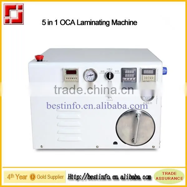 5 in 1 LCD vacuum oca laminating machine mobile phone Lcd repair machine