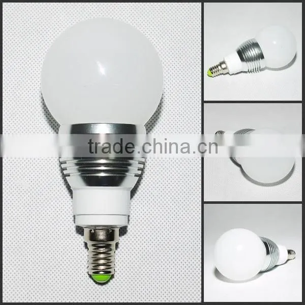 household led bulb 3.6W 300LM E14 led bulb with 15pcs 3528SMD led